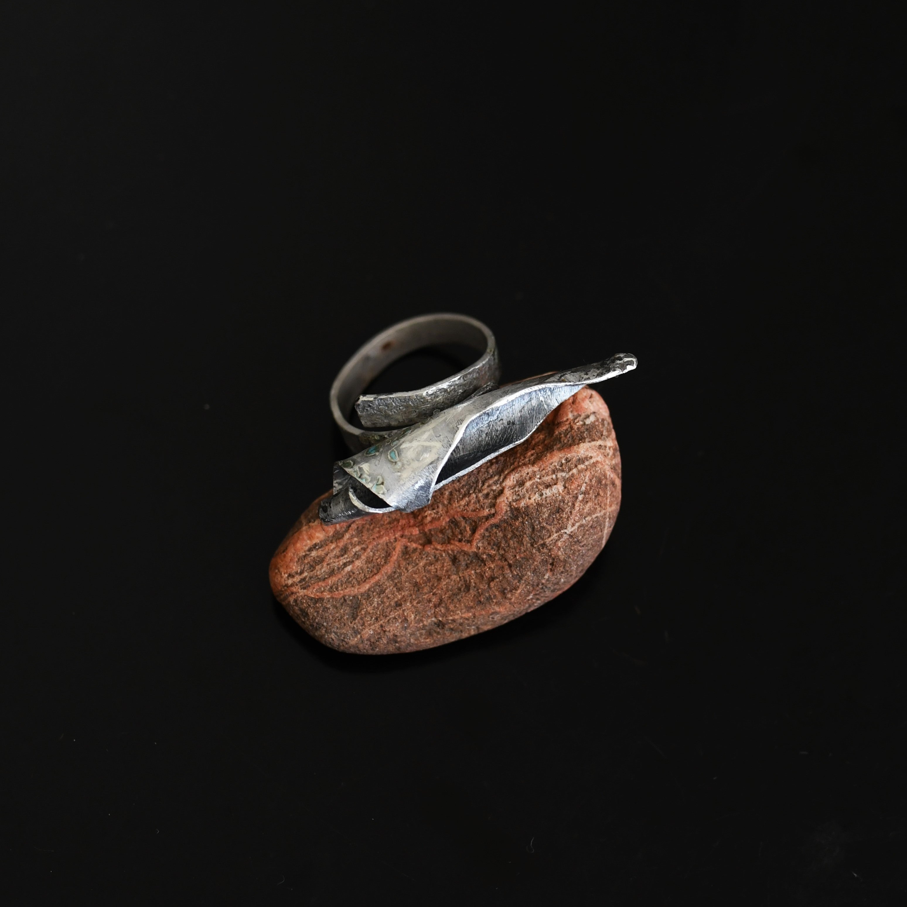 Organic Silver Ring