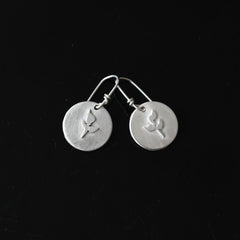 A Breath of Nature Silver Earrings