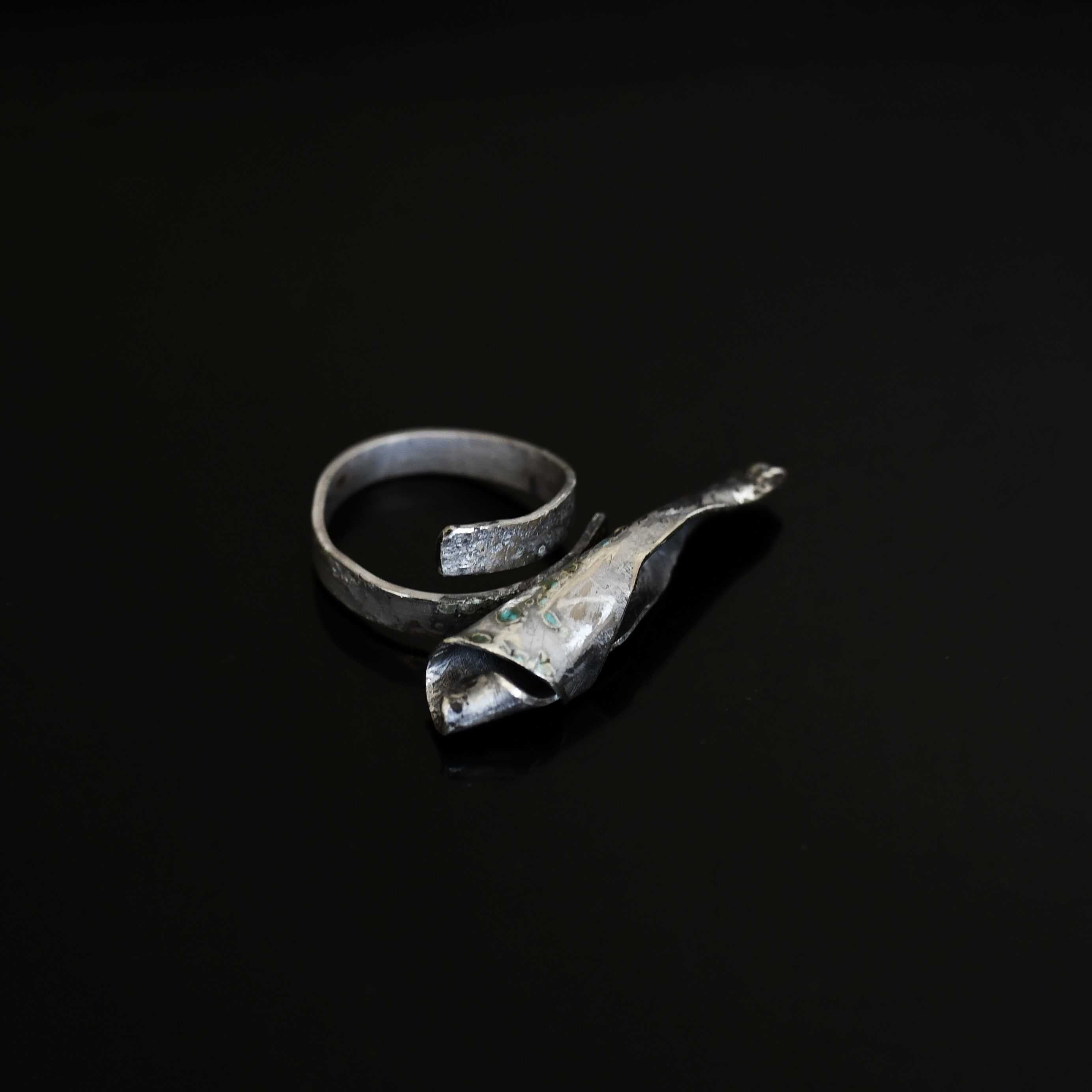 Organic Silver Ring