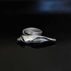 Organic Silver Ring